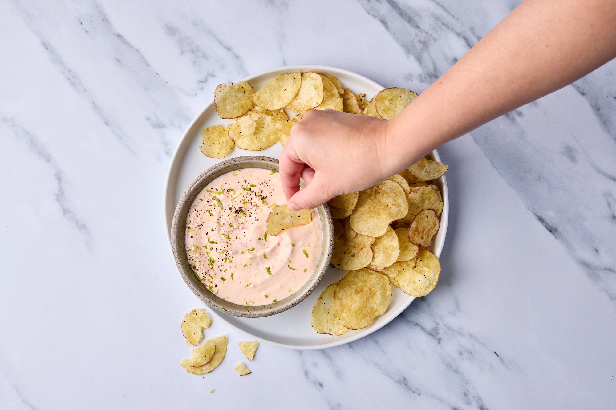 Fireflame &amp; Lime Creme Fraiche Dip
 &ndash; Single Variety Co
