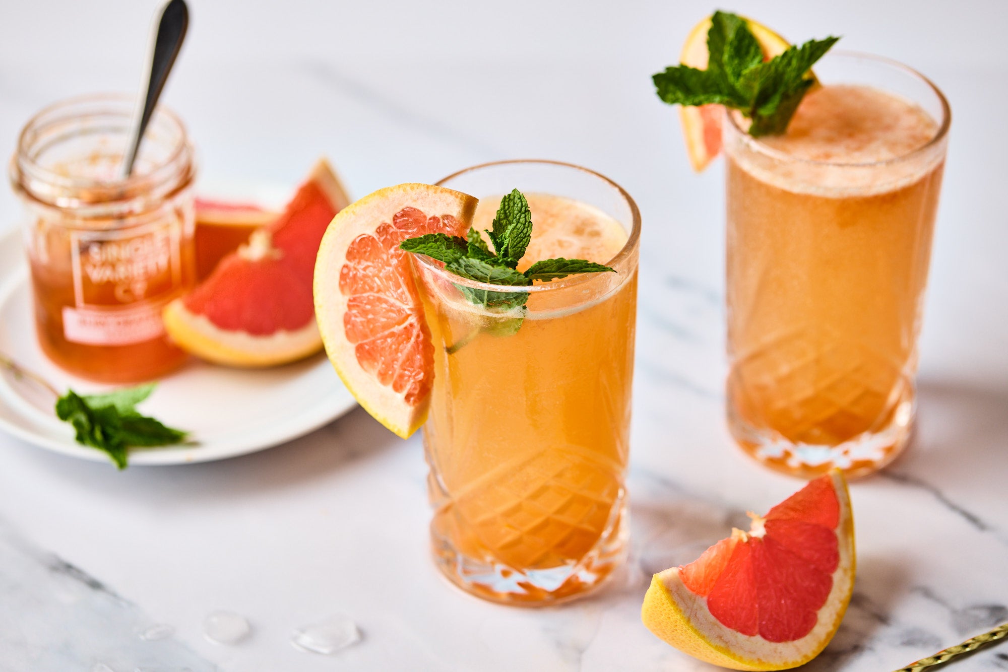 Ruby Grapefruit Marmalade Collins