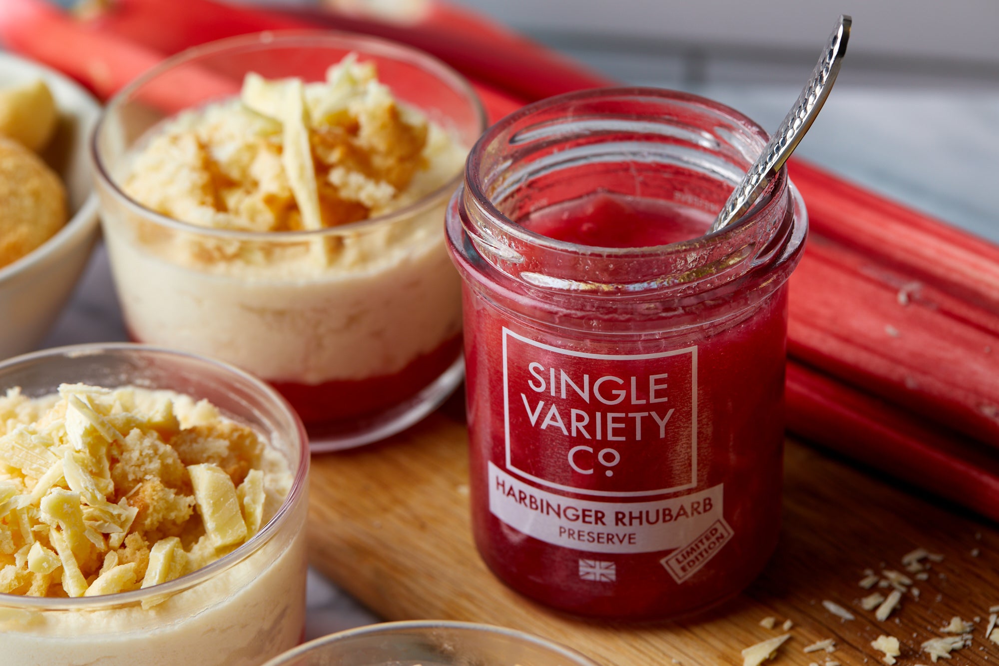 Limited Edition Harbinger Rhubarb Preserve