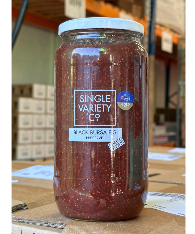 Giant Black Bursa Fig Preserve