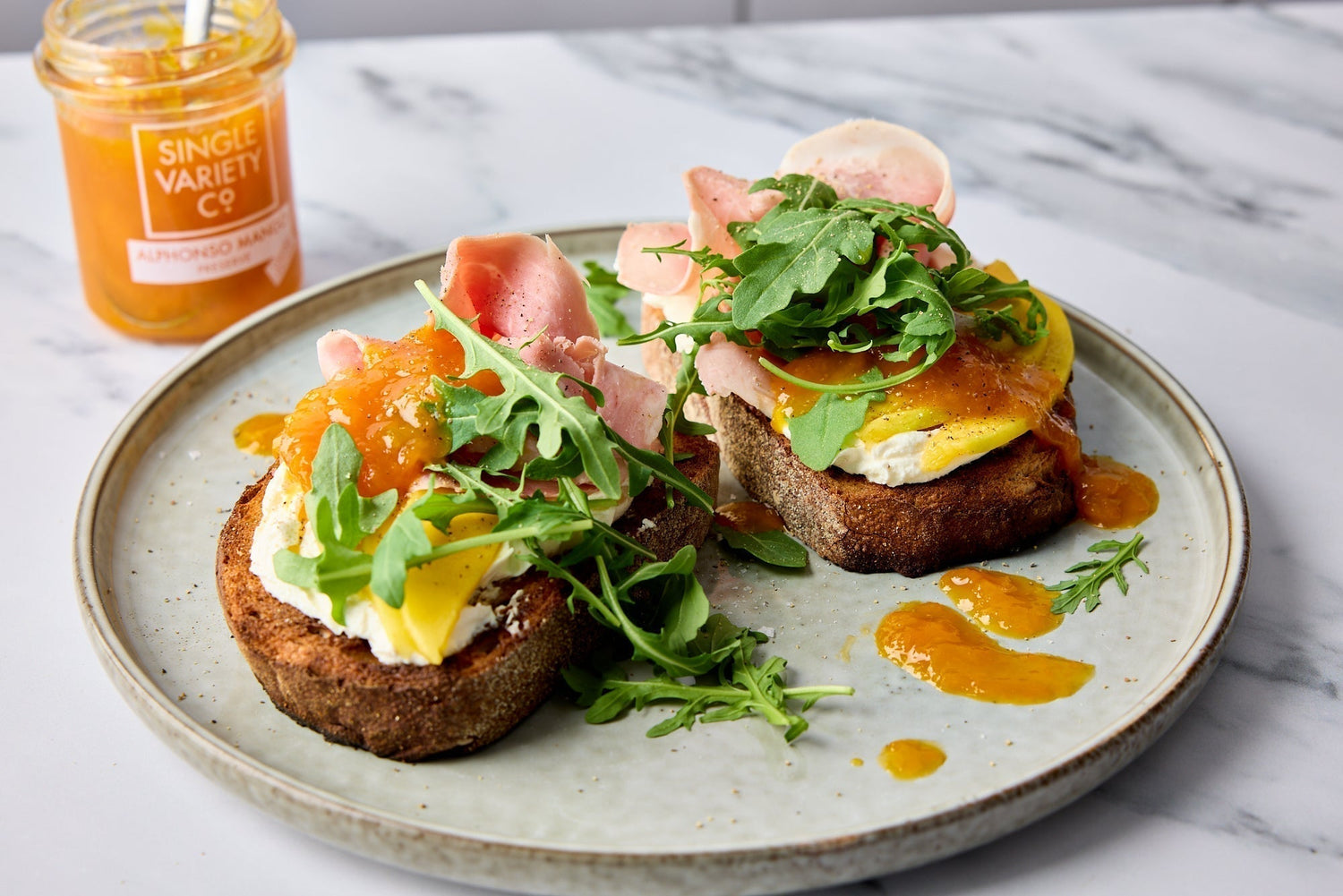 Alphonso Mango and Prosciutto Toast: The Brunch You Didn't Know You Needed
