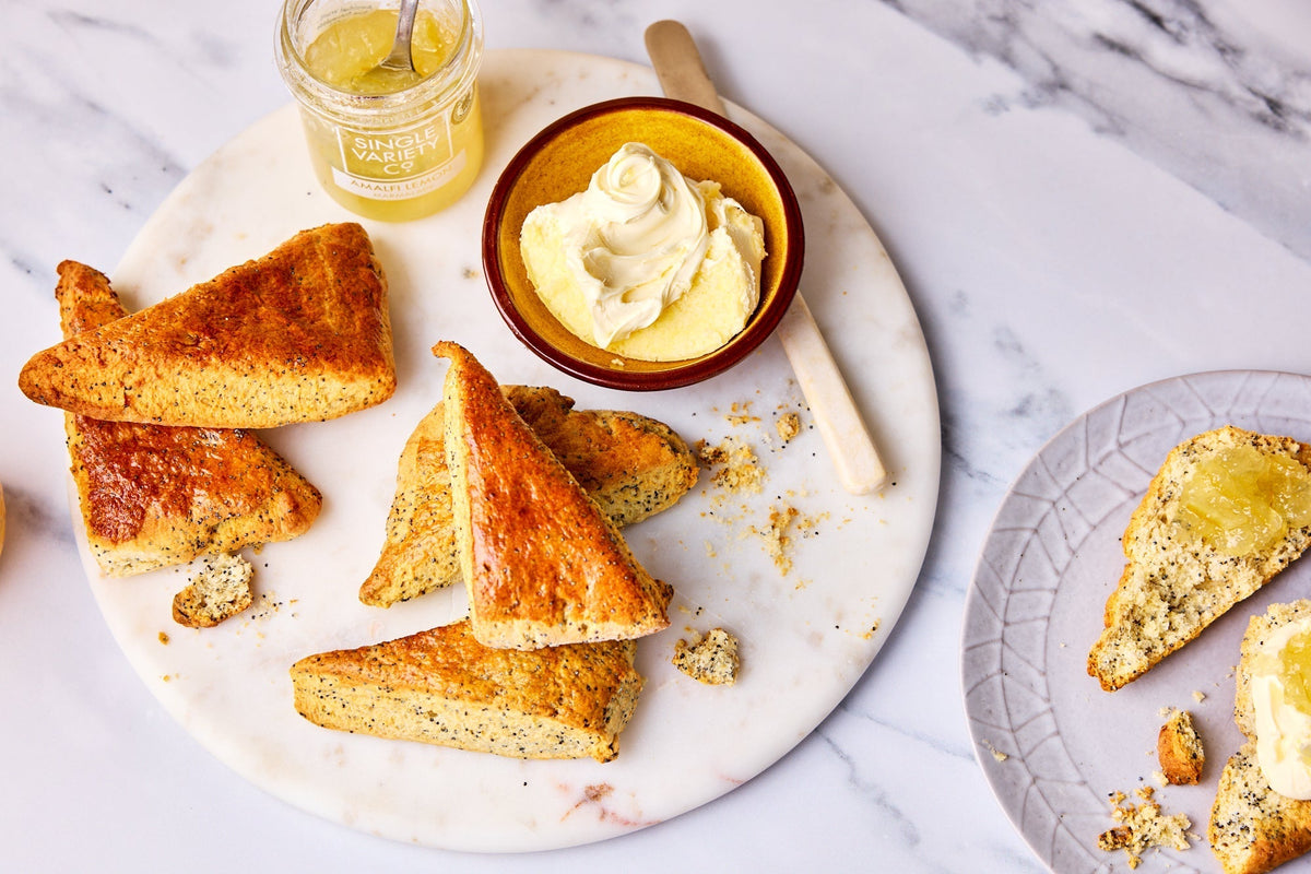 Air Fryer Amalfi Lemon & Poppy Seed Scones