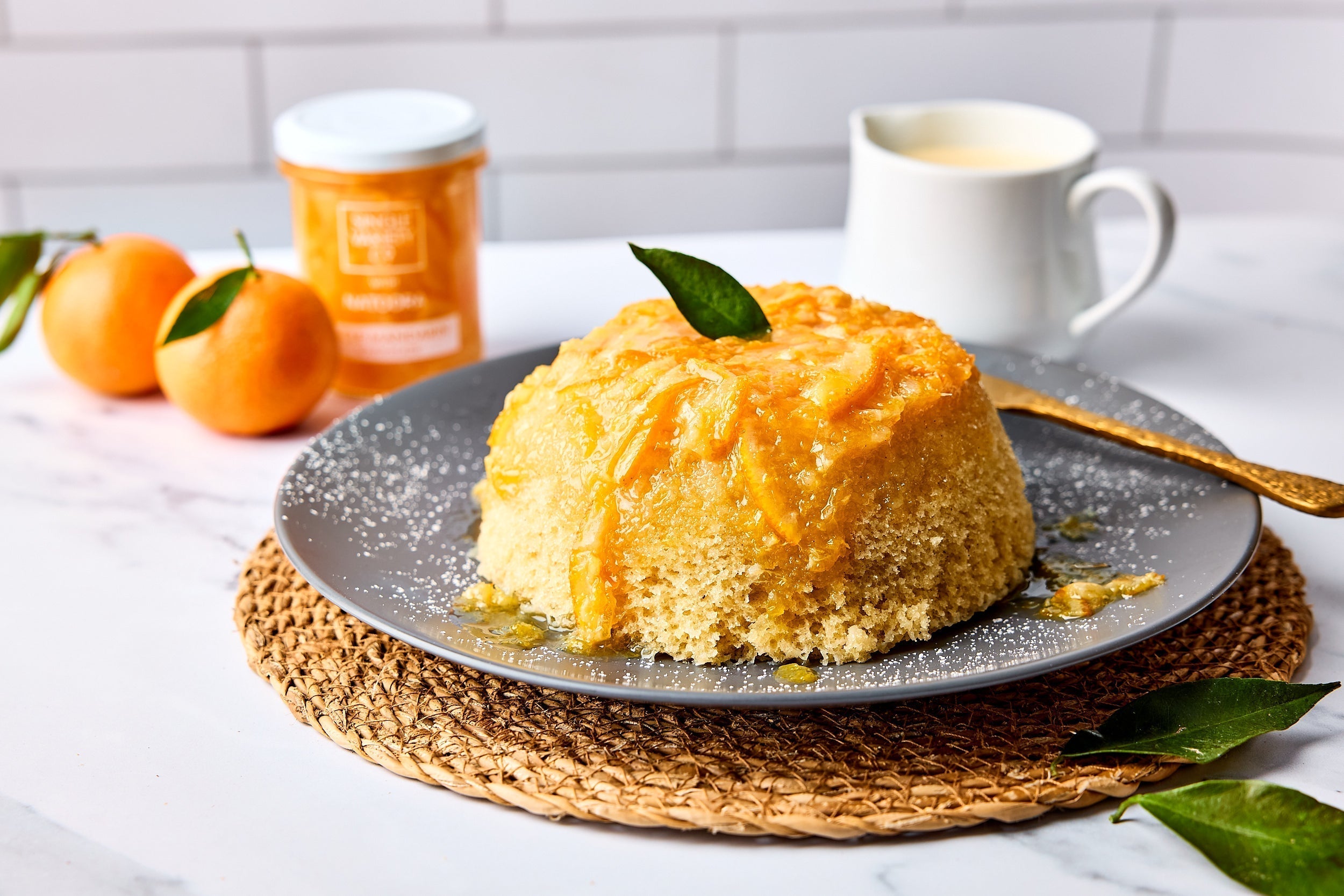 Mandarin Sponge Pudding