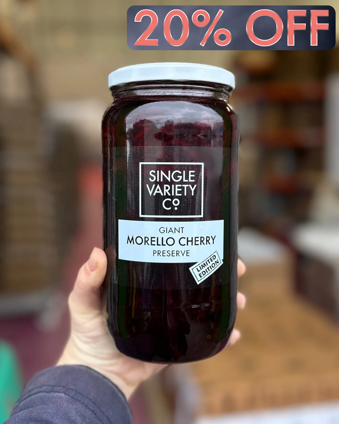 Giant Morello Cherry Preserve
