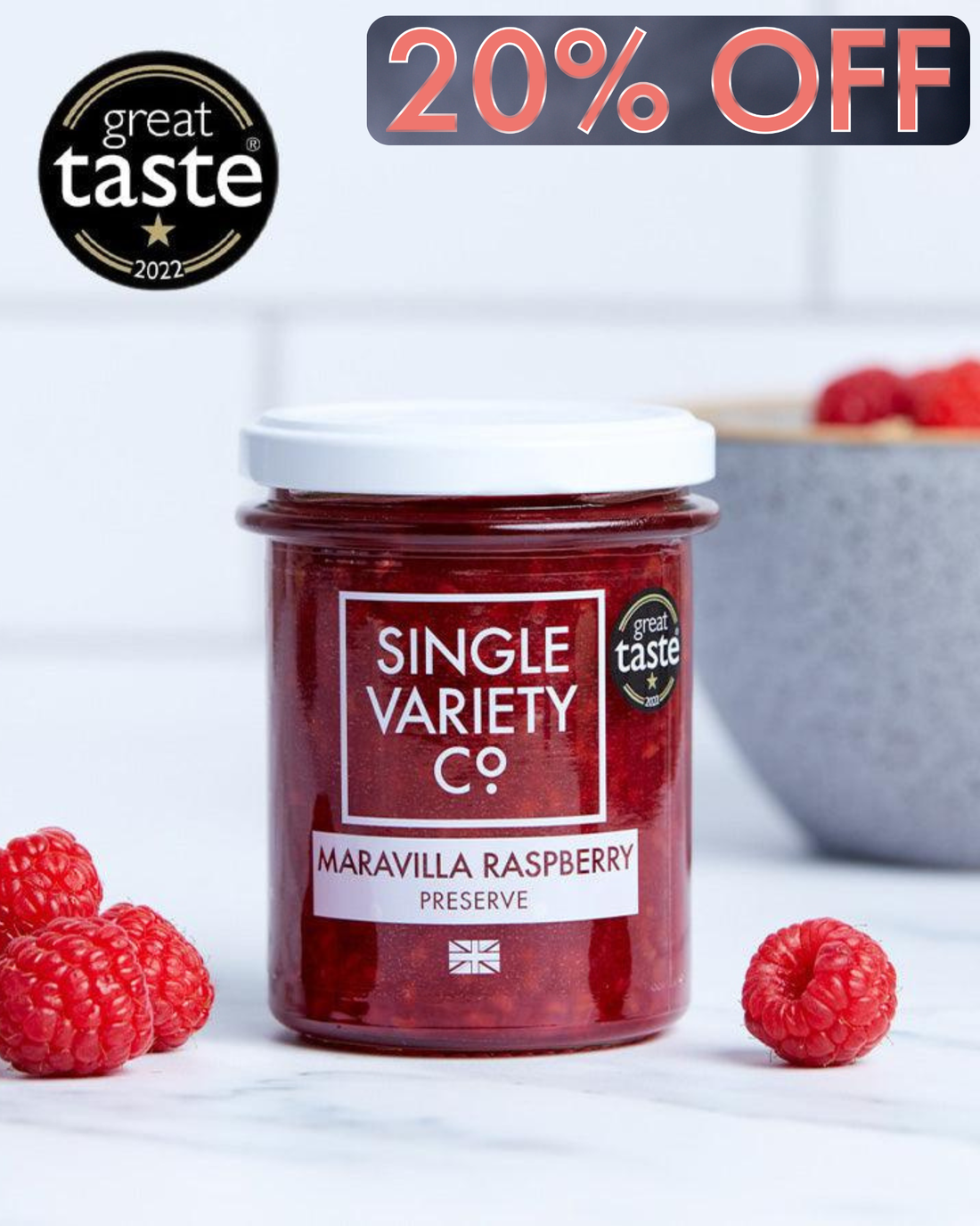 Maravilla Raspberry Preserve