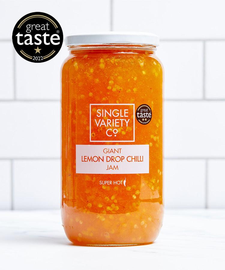 Giant Lemon Drop Chilli Jam - Single Variety Co