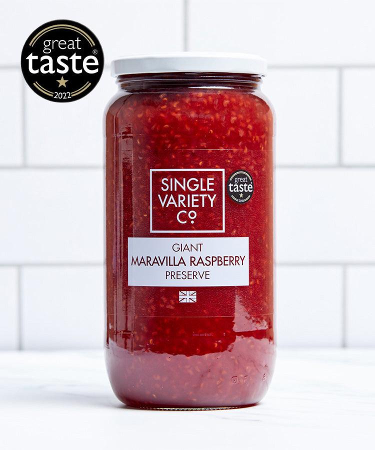 Giant Maravilla Raspberry Preserve - Single Variety Co