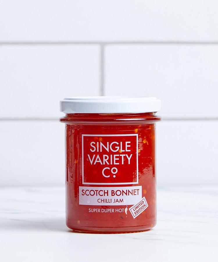 Scotch Bonnet Chilli Jam- Super Duper Hot - Single Variety Co
