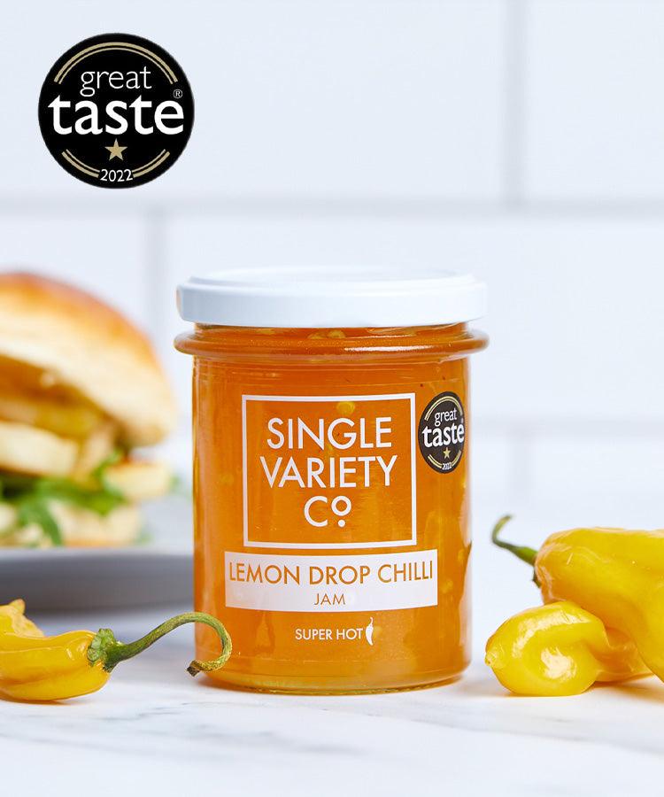 Lemon Drop Chilli Jam – Super Hot - Single Variety Co