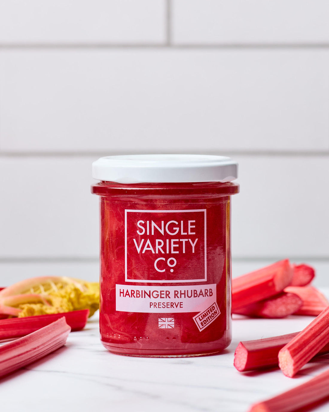 Limited Edition Harbinger Rhubarb Preserve
