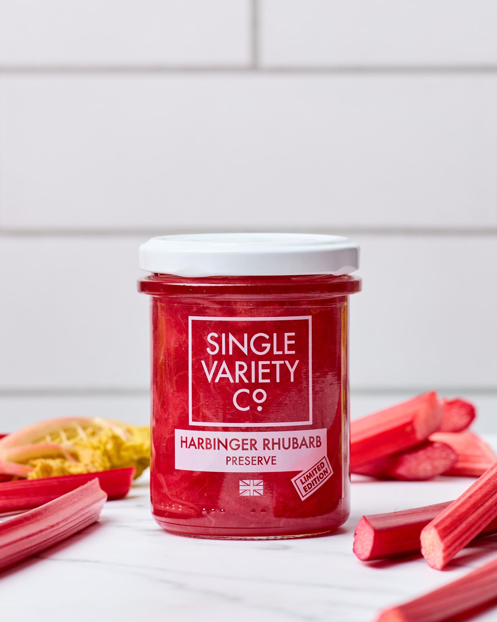 Limited Edition Harbinger Rhubarb Preserve
